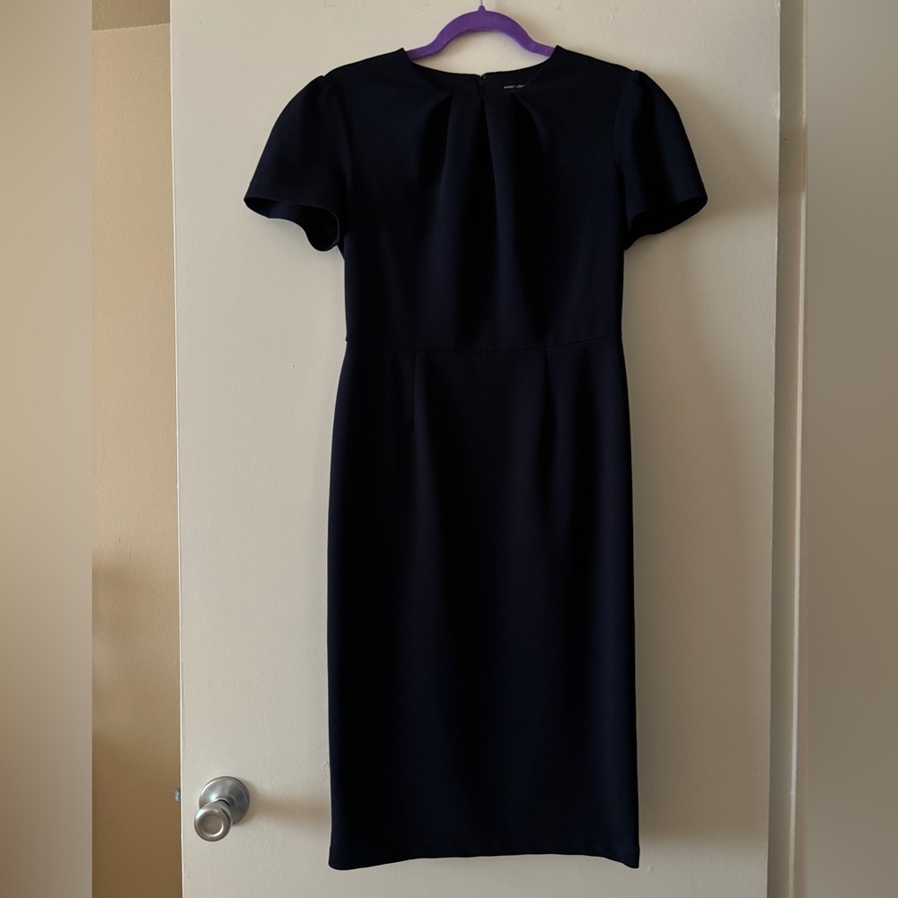 Elegant Navy Dress